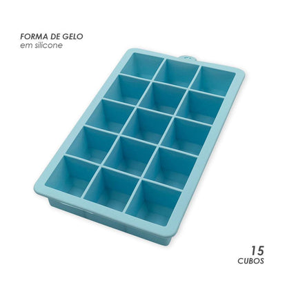 Forma de Gelo - 15 cubos