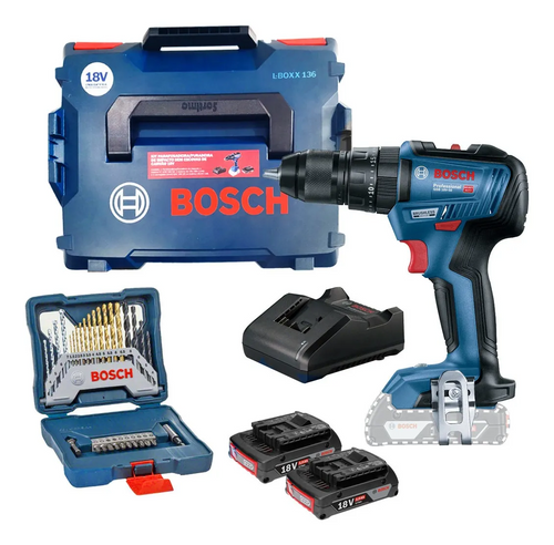 PARAFUSADEIRA FURAD IMPCTO 18V BOSCH GSB 18V-50 BRUSH + ACES  Month sold 2530