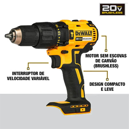 Parafusadeira Dewalt + Maleta Gedore 178 Ferramentas [ÚLTIMAS UNIDADES]