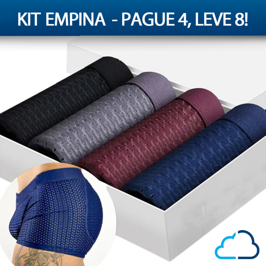 Kit Cuecas Empina Bumbum DryFit® - ÚLTIMO DIA!