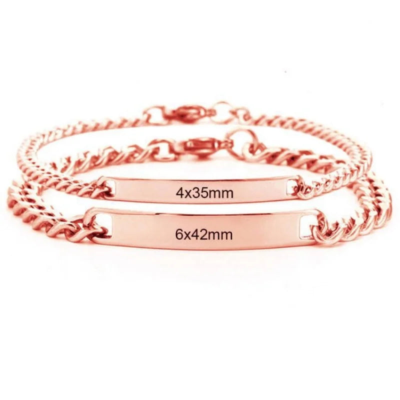 Pulseira Gravada + Caixa Personalizada