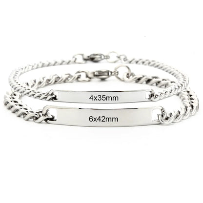 Pulseira Gravada + Caixa Personalizada