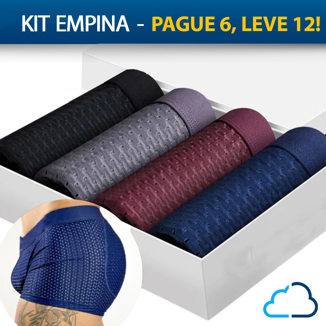 Kit Cuecas Empina Bumbum DryFit® - ÚLTIMO DIA!