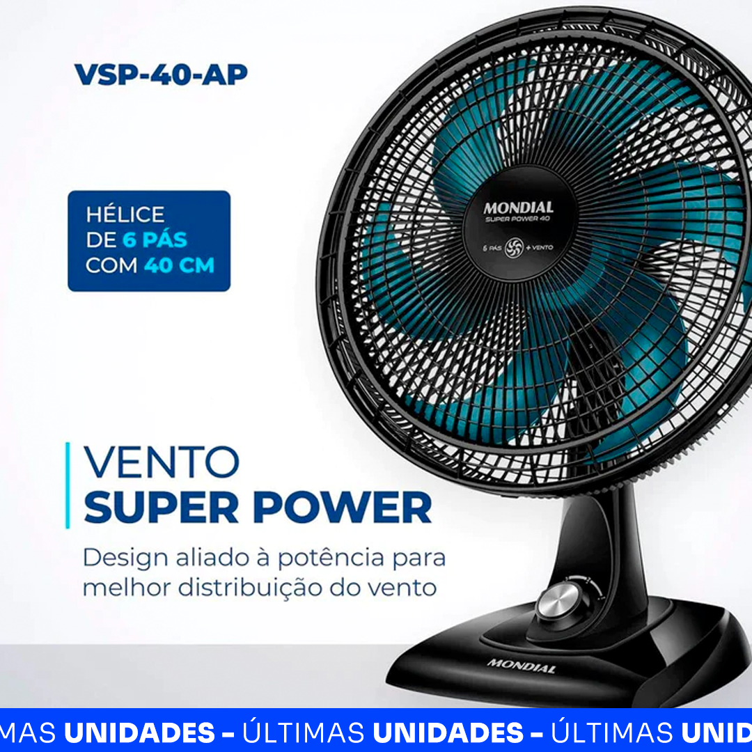 [COMPRE 1 LEVE 2] - Ventilador Turbo + BRINDE EXCLUSIVO - PROMOÇÃO BLACK FRIDAY